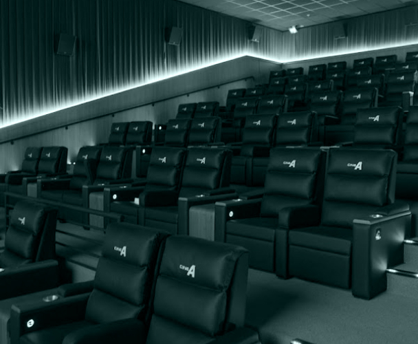 Detalhe do complexo Cine 14 Bis